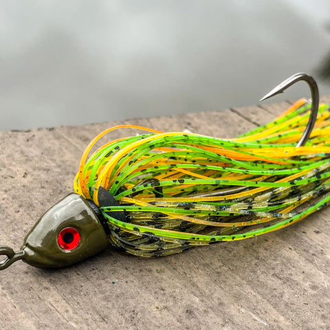 Snagless Swim Jig 3/8 oz. / Black and Blue Snagless Swim Jig 3/8 oz. / Black and Blue