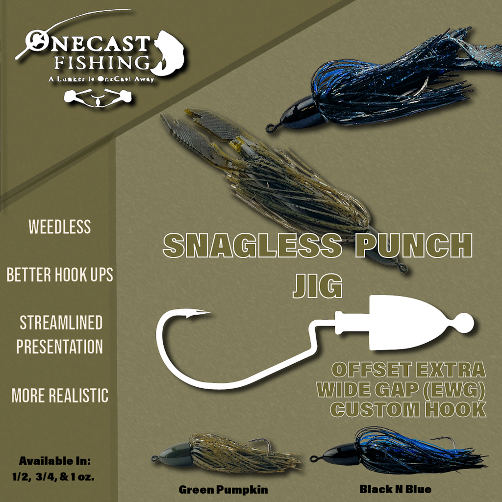 Snagless Punch Jig – OneCast Fishing